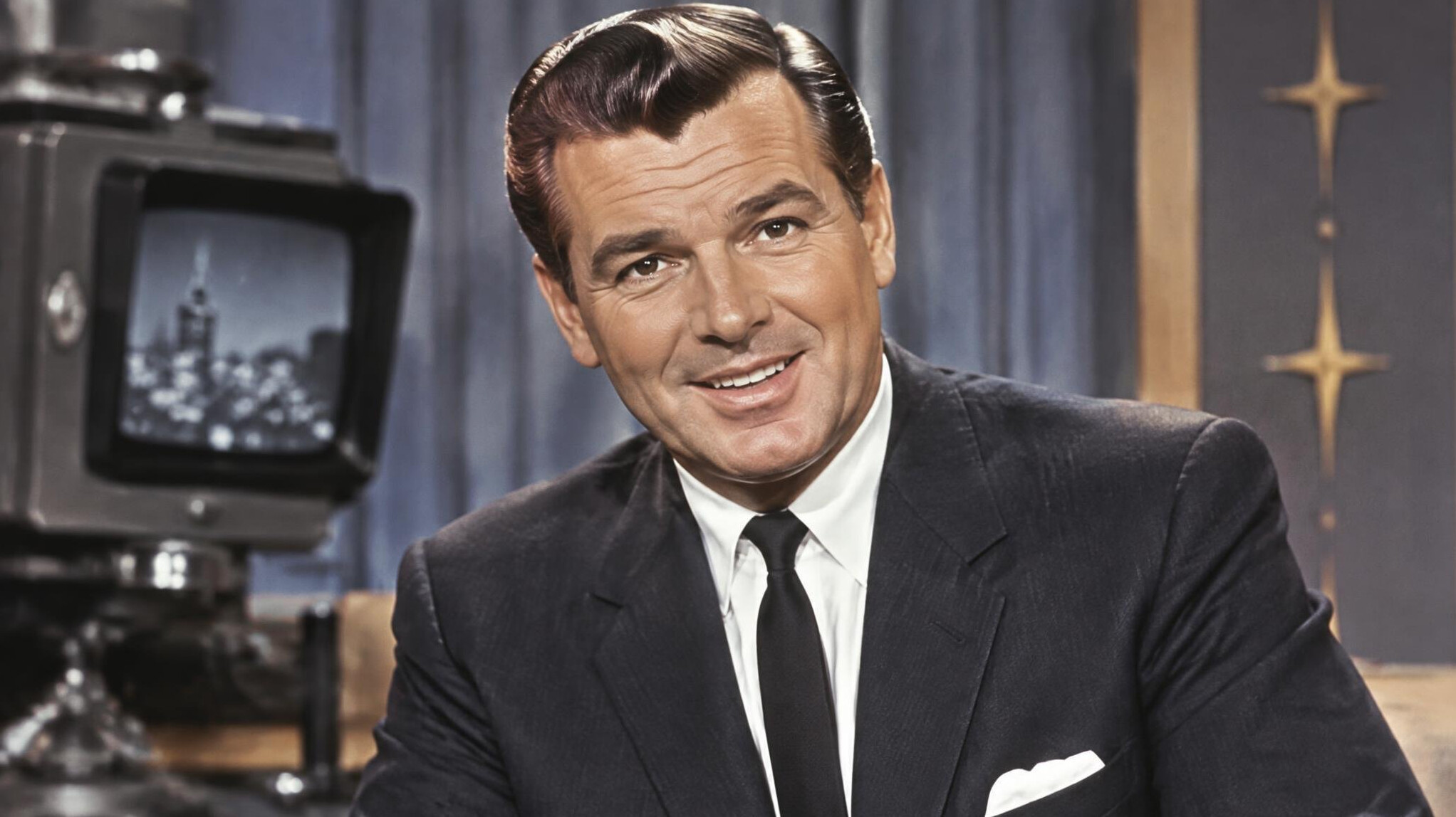 vintage tv actor portrait