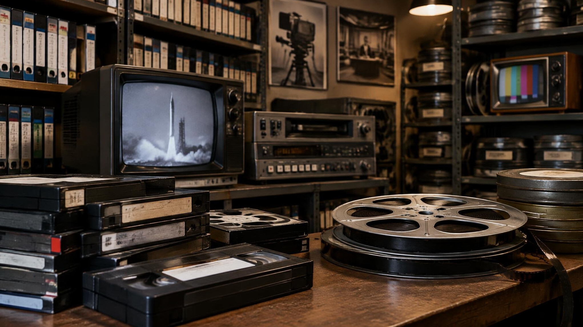 archive of old tv tapes