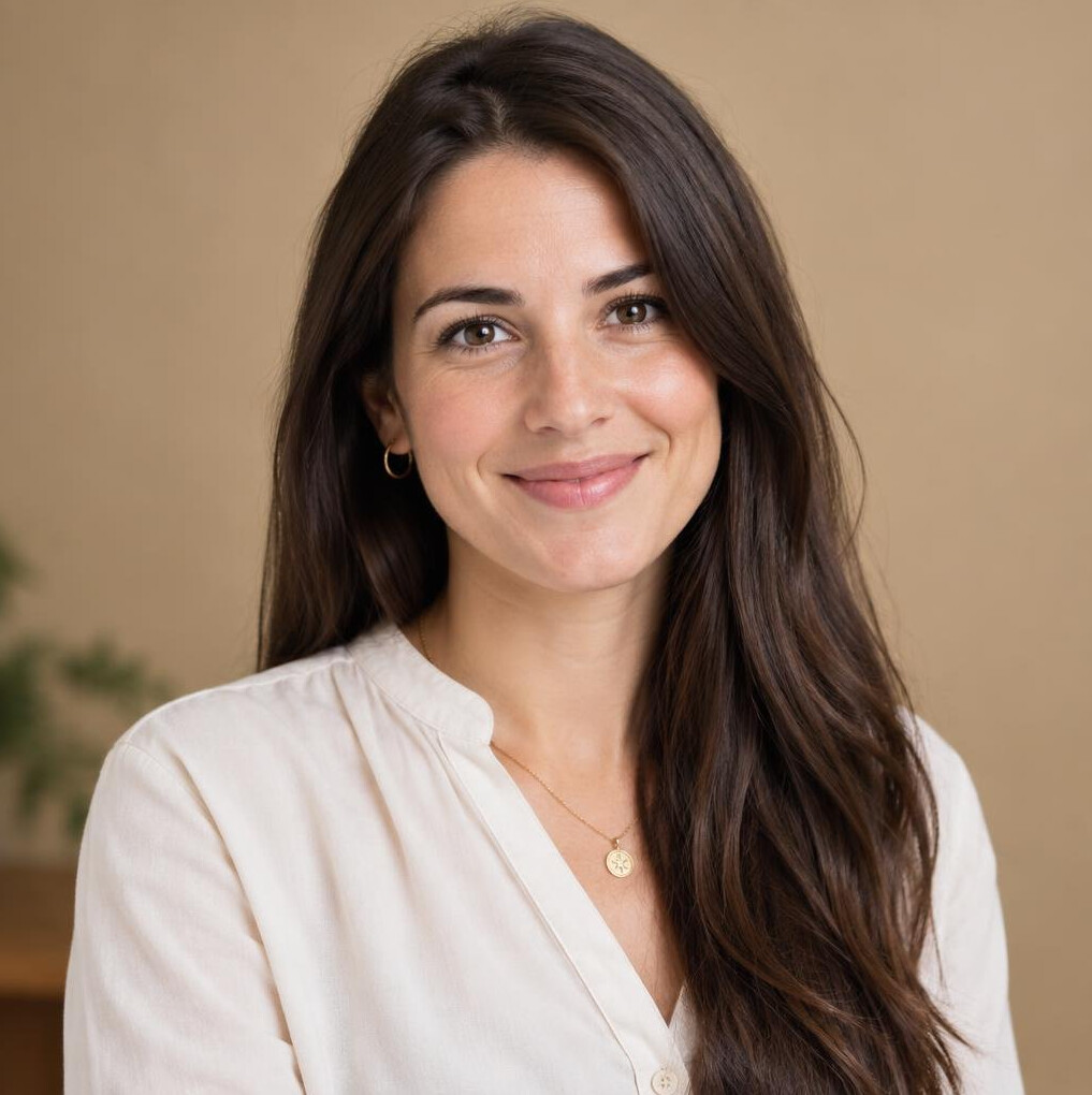 Portrait of a young Swiss woman producer