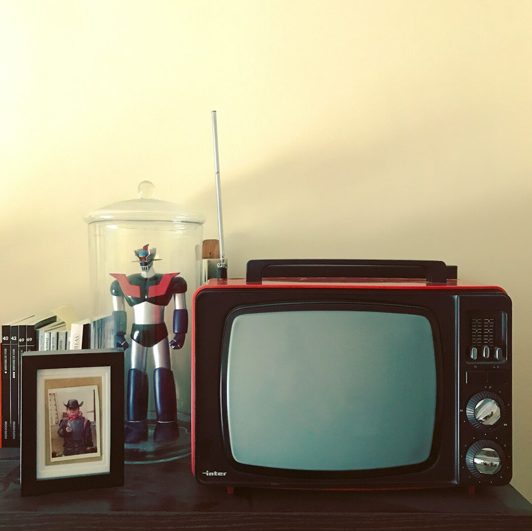 vintage tv hero portrait
