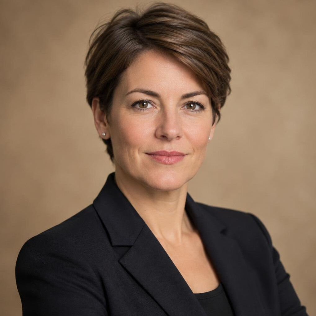 Portrait of a Swiss woman editor